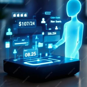 Dashboard digital representando uma Customer Data Platform unificando dados de clientes