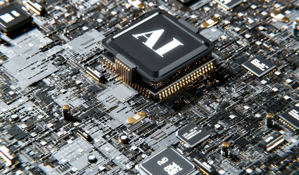 Chip de IA representando otimização de conteúdo para mecanismos generativos como ChatGPT, Perplexity e Google AI Overviews